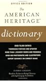 The American Heritage Dictionaries, 4th Edition, OFFICE Edition