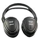 Flat Acoustic Noise Noise Canceling On-ear Headphones with Gift Case and Dual Plug Adaptor