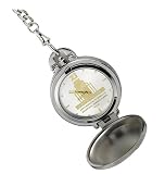 Zippo Taschenuhr, Modell TPC GB, Messinggehäuse, Karabiner [Misc.] Damen