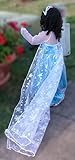 Christmas Princess Long Cape Dress Costume with Accessories (Ages 9-10)