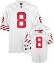Steve Young White Reebok NFL Premier 1990 Throwback San Francisco 49ers Jersey