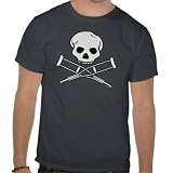 Jackass: Skull & Crutches Logo Tee - Guys