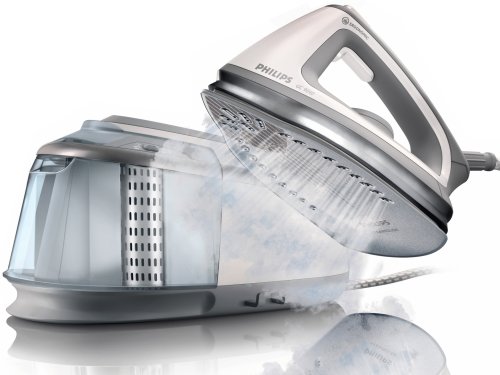 Philips GC9040/02 Pressurised Steam Generator with 5 bars steam pressure and SteamGlide Soleplate - 2170W