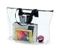 Large Clear Zippered Tote