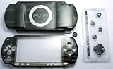 Smoke Black Transparent - Sony PSP 1000 Full Housing Shell Cover Replacemen ....