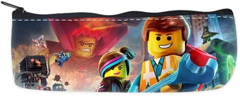 Custom The Lego Movie Zippered Pen Pencil Case Bag (Two Sides)