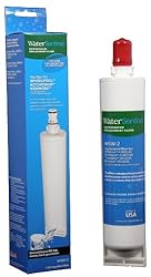 Water Sentinel WSW-2 Replacement Fridge Filter, 2 PACK, Fits Whirlpool 4396510