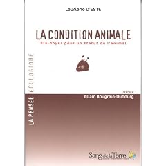 La condition animale : Plaidoyer pour un statut de l'animal