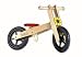 Wooden Training Bike with Pneumatic Tyres, basswood