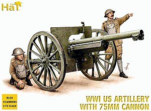 Unbekannt H&auml;T 8158 - WWI US Artillery