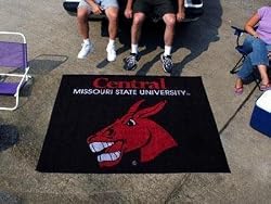 Central Missouri State Mules 5'x6' Tailgater Floor Mat (Rug)