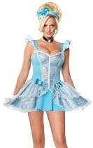 Sexy Womens Cinderella Dress Halloween Costume
