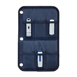 MMF Industries Mobile Media Manager USB Drive Organizer, Binder Size 10.63 x 0.125 x 6.75 Inches, Black (2640104)