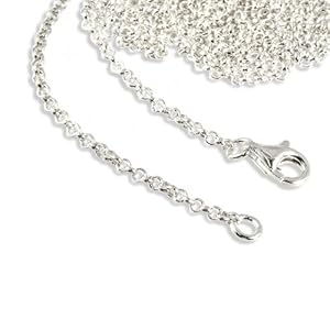 SilberDream Charms - Collier pour les femmes - Argent 925 - chaine pour les charmes - taille 60cm - FC00296-1