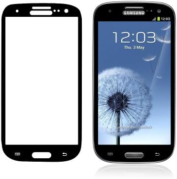 Coolbo Beautiful Phone Tempered Glass Screen Protector for Samsung Galaxy S3 I9300 (Black)