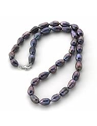 Freshwater Pearl Silver Necklace 18"