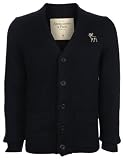Abercrombie and Fitch - Cardigan / gilet pour hommes - Noir