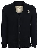Abercrombie & Fitch Mens Cardigan Black