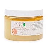 100% Pure Body Scrub, Organic Pink Grapefruit Juicy 13 oz ( 370 g ) - B001D3O0FE
