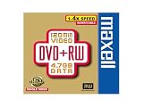 Maxell - DVD+RW - 4.7 GB - DVD video box - storage media