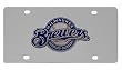 Milwaukee Brewers Logo License Plate - MLB Baseball - Fan Shop Sports Team Merchandise