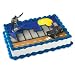 Batman Cakes - Batman & Batmobile Licensed Re-usable Toppers