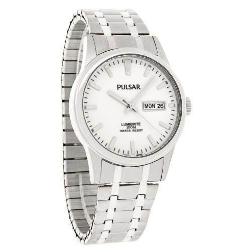 Pulsar Mens PXN129 Expansion Steel Watch