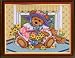 Flower Girl Teddy Needlepoint Kit