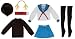 1/3 キャラクターコスチューム 涼宮ハルヒの消失 涼宮ハルヒ 北高制服セット (改変前)_s-1