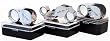 SE 3pcs Jewelers Eye Loupe 10x 30x Loupes + Dual 10X-20X