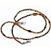 Eyeglass Leash with Beads in Brown Tones