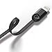 iPhone Cable , IMKEY® Apple MFi Certified 6.5 Feet Tangle-Free Lightning to USB Cable for iPhone 6S / 6 Plus, iPhone 5S 5C 5, iPad Air, iPad Mini, iPad Pro, iPad 4th, iPod - (Black)