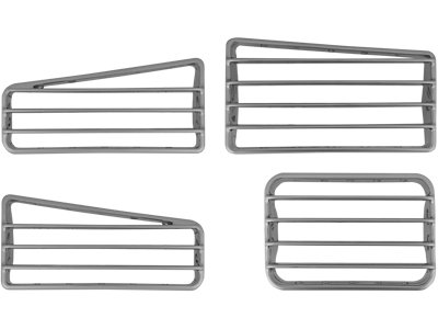 Dectane BEAV01 L&uuml;ftungsgitter VW Golf III chrom Preisvergleich