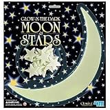 GLOW IN THE DARK MOON AND STARS
