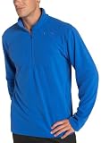 : adidas Men's Microfleece Quarter-Zip Pullover, Satellite, Small