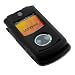 Black Durable Flexible Soft Silicone Skin Case For Verizon LG Chocolate 3 VX-8560 Cell Phone