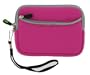 Assorted Colors Neoprene Sleeve Carrying Case for TomTom , MAGENTA