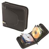 Case Logic CDW 16 - Wallet for CD/DVD discs - 16 discs - nylon - black