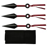 3pc 5.5" Throwing Kunai Warrior Set with Sheath Naruto Throwers