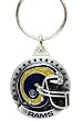 St. Louis Rams Pewter Keychain