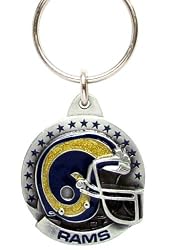 St. Louis Rams Pewter Keychain
