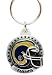 St. Louis Rams Pewter Keychain