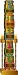 7' Tiki Totem Pole Add-On