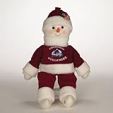 22" NHL Colorado Avalanche Plush Snowman Snowflake Friend Christmas Figure