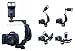 Ardinbir Flash Quick Portable Foldable Rotating Flip Bracket for Canon, Nikon, Panasonic, Olympus, Sony, Leica, Fujifilm Digital Camera