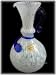 Blown Italy Art Glass Pitcher Vase / Fused Handle