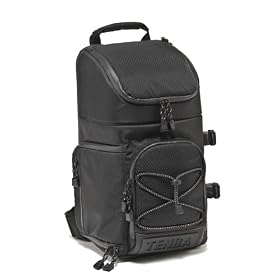 Tenba 632-633 Shootout Medium Convertible Photo Sling Bag (Black)