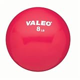 8 lb Weighted Fitness Ball with Soft Vinyl Covering