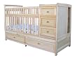 Daphne 4-in-1 Crib n Bed In White Finish By AFG Baby Furniture