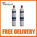 2 x WHIRLPOOL FRIDGE WATER FILTER 481281729632 / SBS002